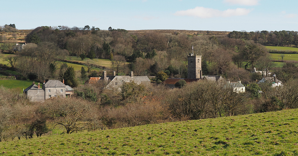 Meavy village, April 2018